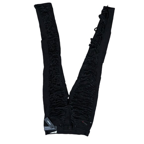 Brand New Diesel Jeans Size 30 DHARY Trashed Holed - Picture 6 of 10
